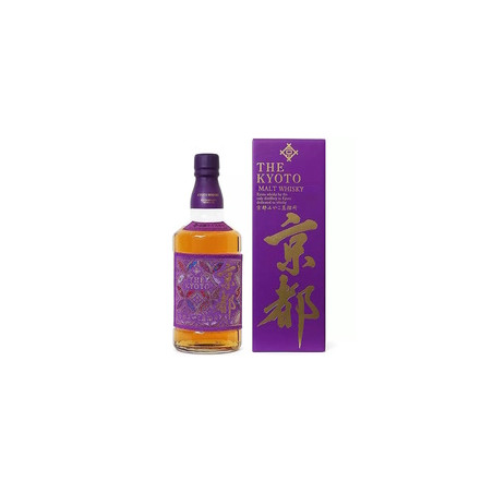 Whisky Kyoto Nishijin Ori Purple Belt Label - 70cl