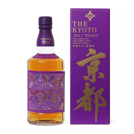 Whisky Kyoto Nishijin Ori Purple Belt Label - 70cl