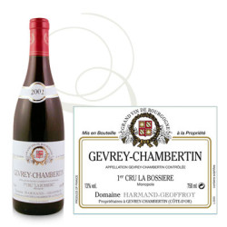 La Bossière 2014 Rouge Harmand Geoffroy - 75cl