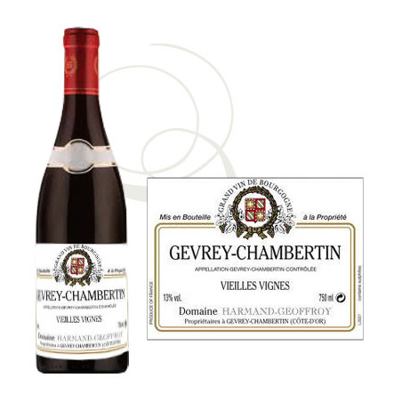 Gevrey Chambertin Vieilles Vignes 2019 Rouge Harmand Geoffroy - 75cl