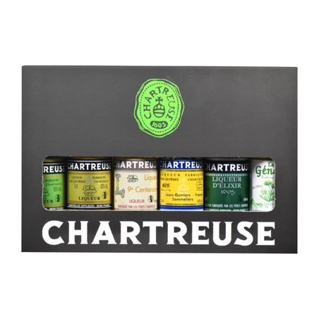 Coffret de 6 liqueurs en mignonnette - 18 cL