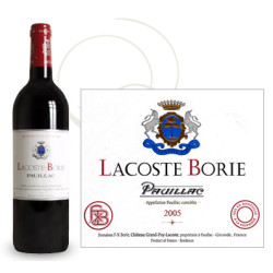Lacoste Borie 2017 Rouge - 37.5cl