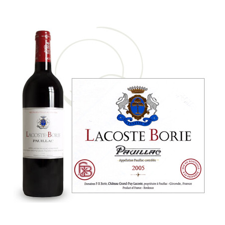 Lacoste Borie 2017 Rouge - 37.5cl