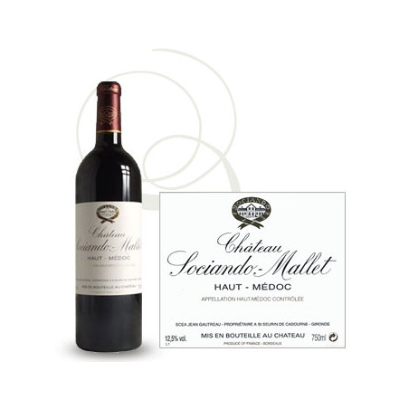 Château Sociando Mallet 2019 Rouge - 37.5cl Château Sociando Mallet 2019 Rouge - 37.5cl