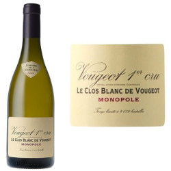 Le Clos Blanc de Vougeot 2023 Blanc Domaine de la Vougeraie - 75cl