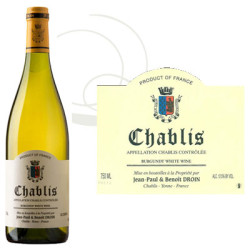 Chablis 2024 Blanc Jean Paul et Benoit Droin - 75cl