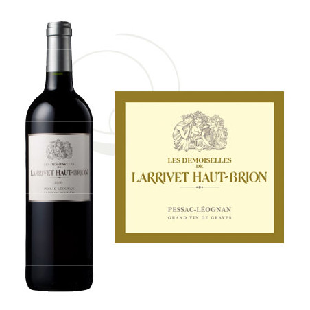 Les Demoiselles de Larrivet Haut Brion 2021 Rouge - 75cl
