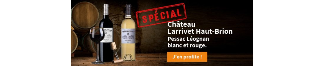 Vous recherchez Château Larrivet Haut Brion Pessac Léognan Bordeaux au meilleur prix ?