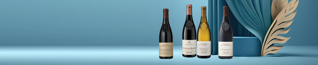 Vous recherchez du Vin Delas au meilleur prix ? Nombreux millésimes de la région Rhone en vente en ligne.