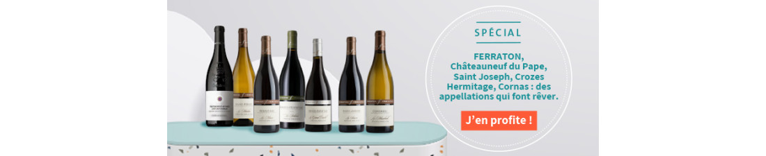 Vous recherchez du Vin Ferraton au meilleur prix ? Nombreux millésimes de la région Rhone en vente en ligne.
