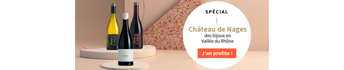 Vous recherchez du Vin Chateau de Nages au meilleur prix ? Nombreux millésimes de la région Rhone en vente en ligne.