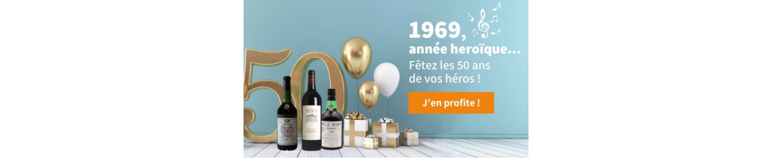 Millésime 1969 : Tous les Vins de l'année 1969 au meilleur prix