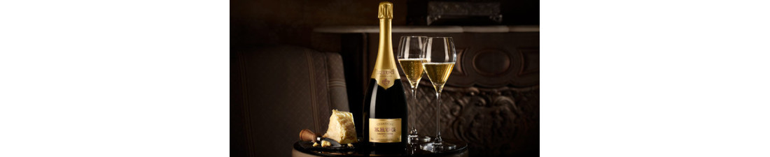 Vous recherchez du Champagne Krug au meilleur prix ? Nombreux millésimes de la région Champagne en vente en ligne.